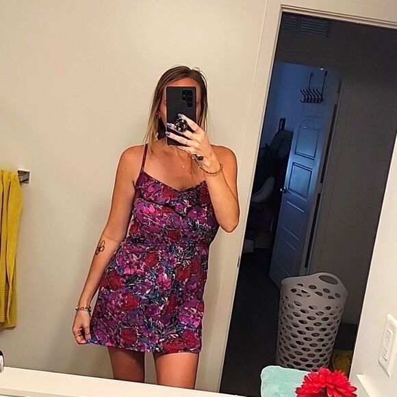 Floral Mini Dress - Picture 1 of 4